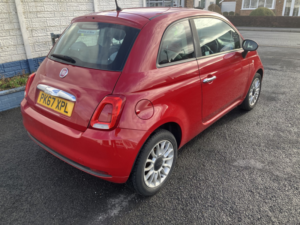 2017 Fiat 500 1.2 500 Pop Star 1.2 69hp in Red — image 2