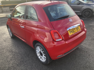2017 Fiat 500 1.2 500 Pop Star 1.2 69hp in Red — image 4