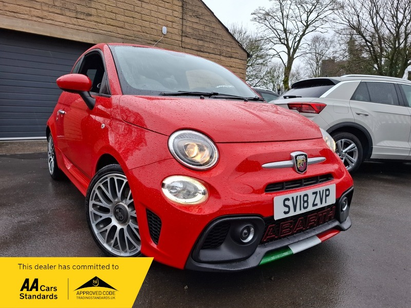 2018 Abarth 500 595 in Red — image 1