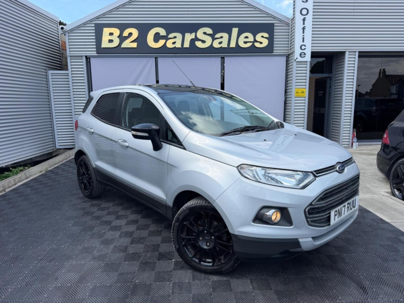 2017 Ford Ecosport 1.0t Ecoboost Titanium S 2WD Euro 6 (s/s) 5dr in Silver — image 1