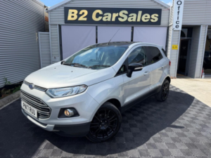 2017 Ford Ecosport 1.0t Ecoboost Titanium S 2WD Euro 6 (s/s) 5dr in Silver — image 6