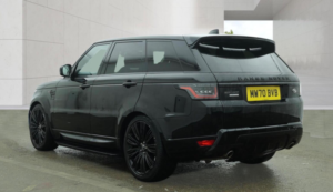 2020 Land Rover Range Rover Sport 2.0 P300 Hse Auto 4WD Euro 6 (s/s) 5dr in Black — image 3