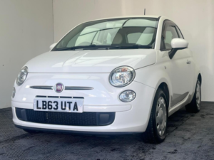 2014 Fiat 500 1.2 Lounge Dualogic Euro 4 3dr in White — image 3