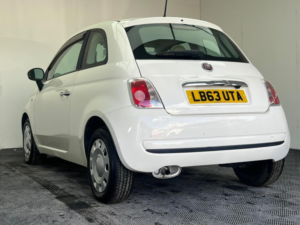 2014 Fiat 500 1.2 Lounge Dualogic Euro 4 3dr in White — image 4