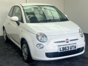 2014 Fiat 500 1.2 Lounge Dualogic Euro 4 3dr in White — image 5