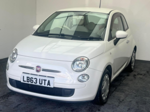 2014 Fiat 500 1.2 Lounge Dualogic Euro 4 3dr in White — image 6