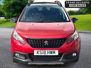 2018 Peugeot 2008 1.2 Puretech Gt Line Euro 6 (s/s) 5dr in Red — image 4