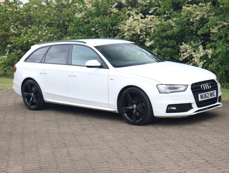 2012 Audi A4 Avant 2.0 Tdi Black Edition in White — image 1