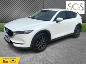 2017 Mazda Cx-5 2.2 Skyactiv-D Sport Nav in White — image 3