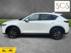 2017 Mazda Cx-5 2.2 Skyactiv-D Sport Nav in White — image 4