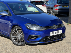2018 Volkswagen Golf 2.0 Tsi R in Blue — image 3