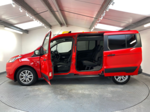 2021 Ford Grand Tourneo Connect 1.5 Ecoblue Zetec MPV 5dr Diesel Manual Euro 6 (s/s) (120 Ps) in Red — image 3