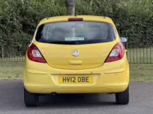 2012 Vauxhall Corsa 1.2 16v Excite in Yellow — image 5