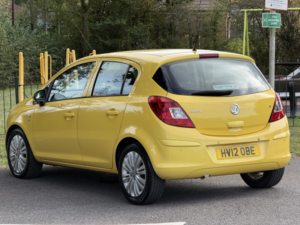 2012 Vauxhall Corsa 1.2 16v Excite in Yellow — image 6