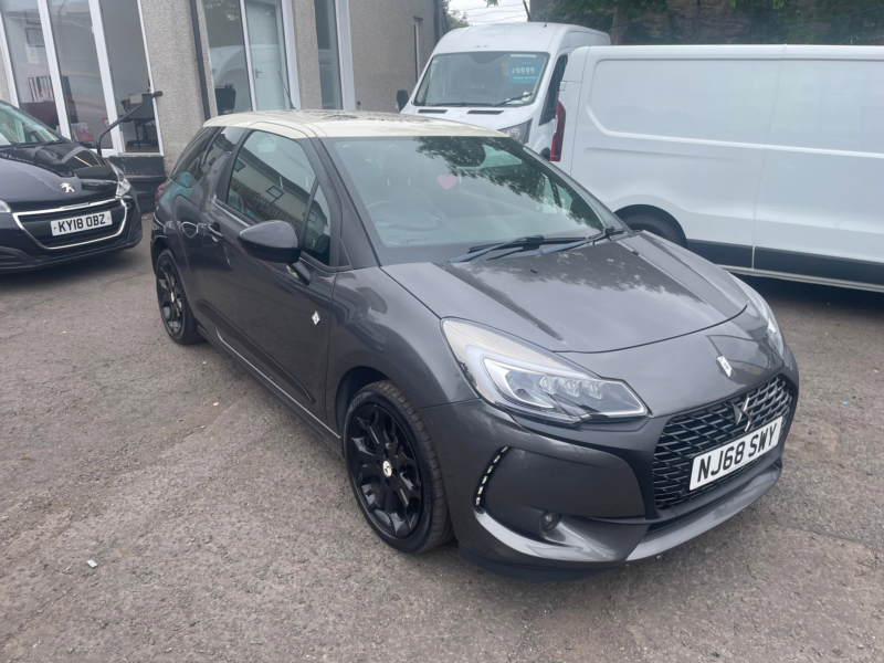 2018 Ds Automobiles Ds 3 1.2 Puretech Cafe Racer Hatchback 3dr Petrol Manual Euro 6 (s/s) (110 Ps) in Grey — image 1