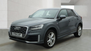 2018 Audi Q2 1.6 Tdi S Line SUV 5dr Diesel S Tronic Euro 6 (s/s) (116 Ps) in Grey — image 2