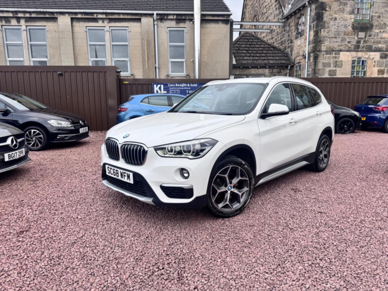 2018 BMW X1 2.0 18d Xline Xdrive Euro 6 (s/s) 5dr in White — image 1
