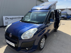 2013 Fiat Doblo Micro Camper Van 2 Berth Pro Conversion in Blue — image 5