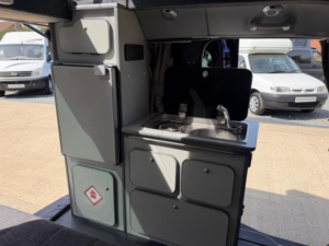 2013 Fiat Doblo Micro Camper Van 2 Berth Pro Conversion in Blue — image 6