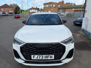 2023 Audi Q3 1.5 Tfsi Cod 35 Black Edition Sportback 5dr Petrol S Tronic Euro 6 (s/s) (150 Ps) in White — image 2