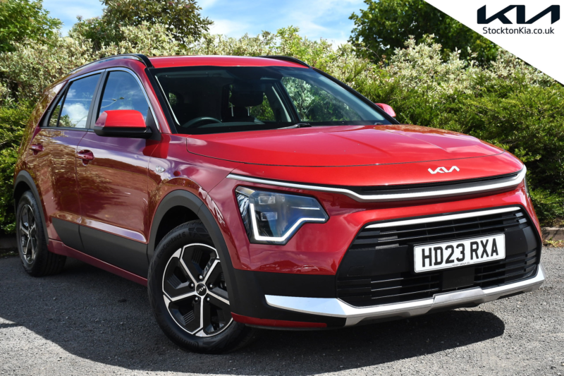 2023 Kia Niro 1.6h Gdi 2 SUV 5dr Petrol Hybrid Dct Euro 6 (s/s) (139 Bhp) in Red — image 1