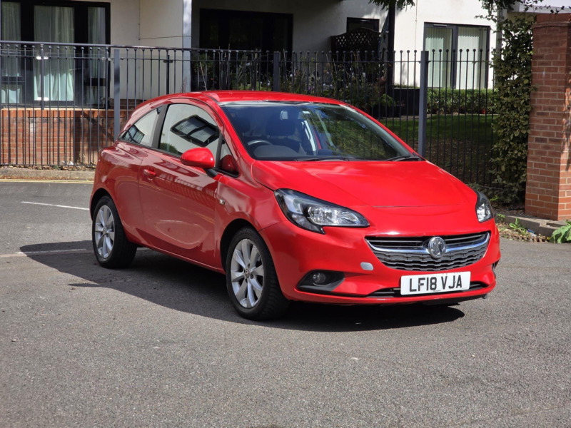2018 Vauxhall Corsa 1.4i Ecotec Energy Euro 6 3dr (a/c) in Red — image 1