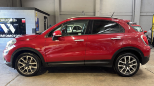 2016 Fiat 500x 1.6 500x Off-Road Look 1.6 Multijet 120hp Cross Plus Red 5dr Satnav+leather+lowtax in Red — image 2