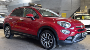 2016 Fiat 500x 1.6 500x Off-Road Look 1.6 Multijet 120hp Cross Plus Red 5dr Satnav+leather+lowtax in Red — image 4