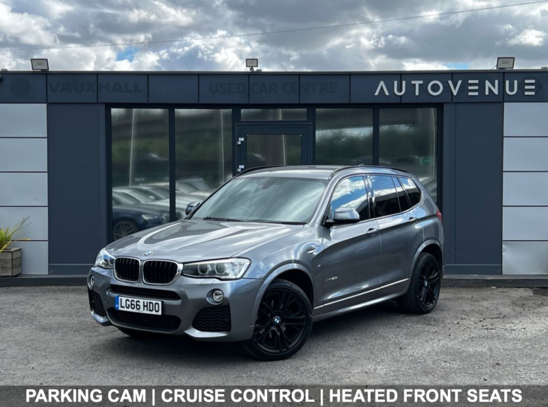 2016 BMW X3 2.0 20d M Sport SUV 5dr Diesel Auto Xdrive Euro 6 (s/s) (190 Ps) in Grey — image 1