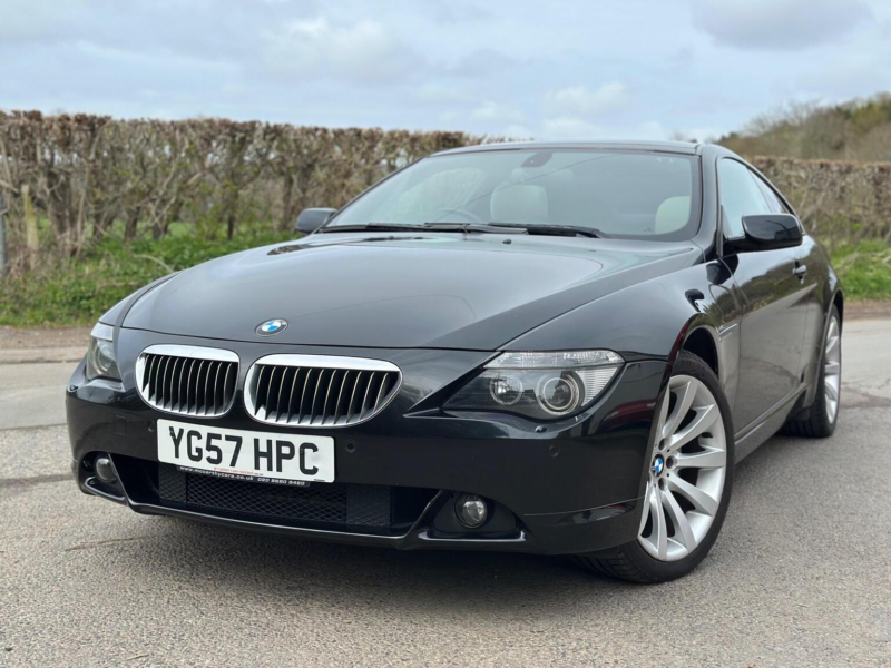 2007 BMW 6 Series 4.8 650i V8 Sport Auto Euro 4 2dr in Black — image 1