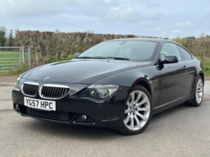 2007 BMW 6 Series 4.8 650i V8 Sport Auto Euro 4 2dr in Black — image 2