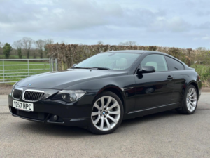 2007 BMW 6 Series 4.8 650i V8 Sport Auto Euro 4 2dr in Black — image 3