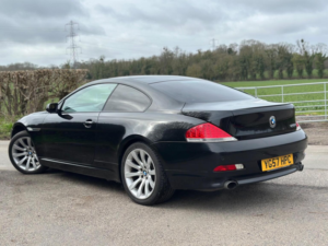 2007 BMW 6 Series 4.8 650i V8 Sport Auto Euro 4 2dr in Black — image 6