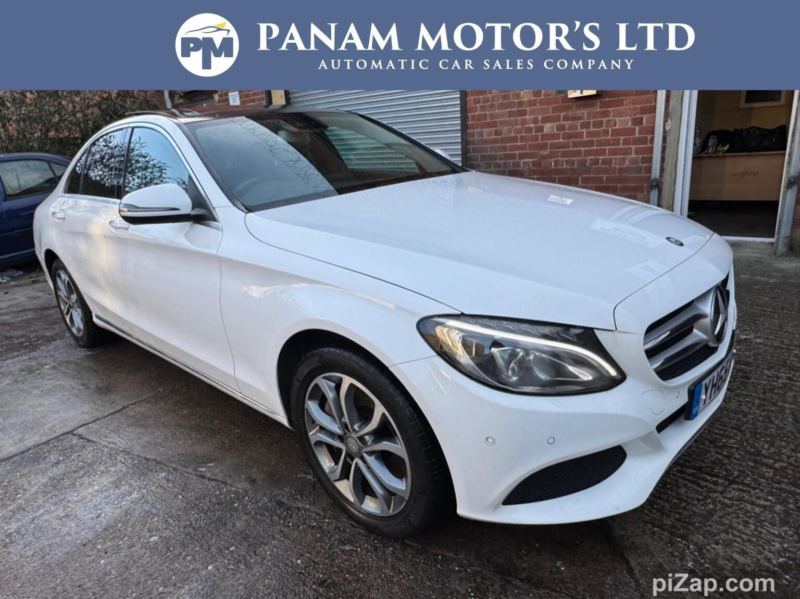 2015 Mercedes-Benz C Class 2.0 C350e 6.4kwh Sport (premium Plus) G-Tronic+ Euro 6 (s/s) 4dr in White — image 1
