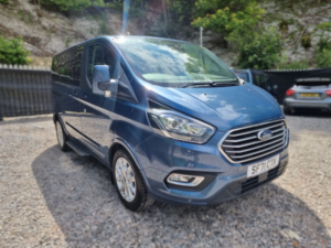 2021 Ford Tourneo Custom Driver Transfer Wheelchair Accessible Disabled Access Vehicle in Blue — image 4