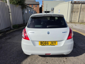 2016 Suzuki Swift 1.2 Sz-L Euro 6 3dr in White — image 5