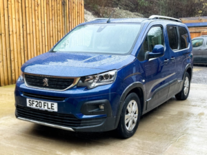 2020 Peugeot Rifter L2 Lwb 5 SEAT Auto Wheelchair Accessible Disabled Access Vehicle Wav in Blue — image 5