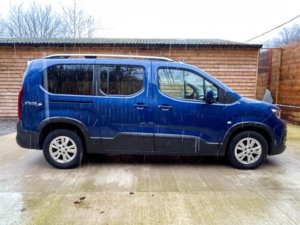 2020 Peugeot Rifter L2 Lwb 5 SEAT Auto Wheelchair Accessible Disabled Access Vehicle Wav in Blue — image 6