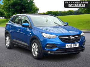 2018 Vauxhall Grandland X 1.2 Turbo Se Euro 6 (s/s) 5dr in Blue — image 3