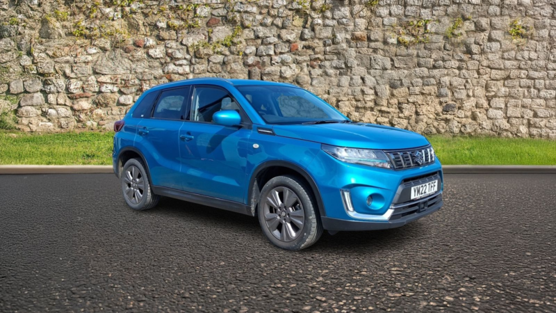 2022 Suzuki Vitara 1.4 Boosterjet Mhev Sz-T SUV 5dr Petrol Hybrid Manual Allgrip Euro 6 (s/s) (129 Ps) in Blue — image 1