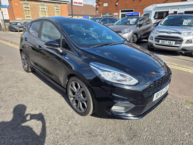 2019 Ford Fiesta 1.0t Ecoboost St-Line Euro 6 (s/s) 5dr in Black — image 1