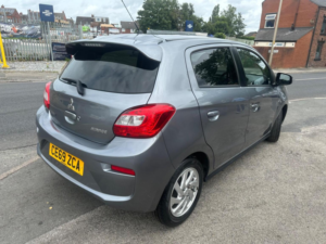 2019 Mitsubishi Mirage 1.2 3 Euro 6 (s/s) 5dr in Grey — image 3