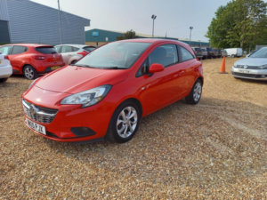 2015 Vauxhall Corsa 1.2i Excite Euro 6 3dr (a/c) in Red — image 3