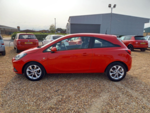 2015 Vauxhall Corsa 1.2i Excite Euro 6 3dr (a/c) in Red — image 4