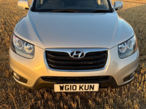 2010 Hyundai Santa Fe 2.2 Crdi Premium 4WD Euro 5 5dr (5 Seat) in Silver — image 6