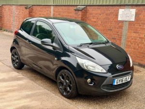 2016 Ford Ka 1.2 Zetec Black Edition Euro 6 (s/s) 3dr in Black — image 2