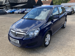 2013 Vauxhall Zafira 1.6 16v Exclusiv in Blue — image 6