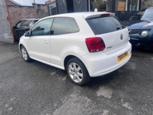 2014 Volkswagen Polo 1.2 Match Edition Euro 5 3dr in White — image 2
