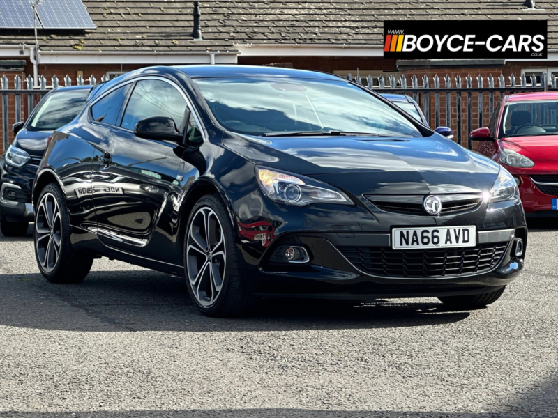 2016 Vauxhall Astra Gtc 1.4i Turbo Limited Edition Euro 6 (s/s) 3dr in Black — image 1
