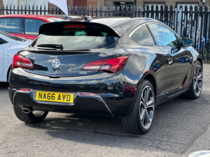 2016 Vauxhall Astra Gtc 1.4i Turbo Limited Edition Euro 6 (s/s) 3dr in Black — image 3